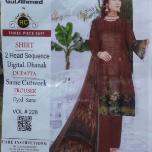 Gul Ahmed Exclusive 3Pc Embroidered (3)